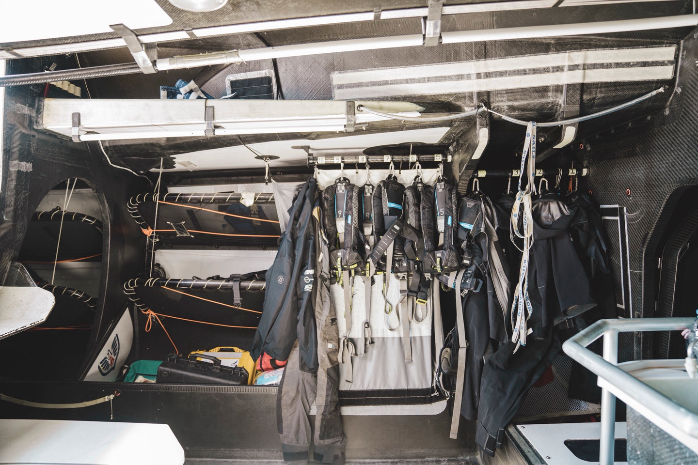 VO65 Sisi - Below Deck Photo: Stefan Leitner