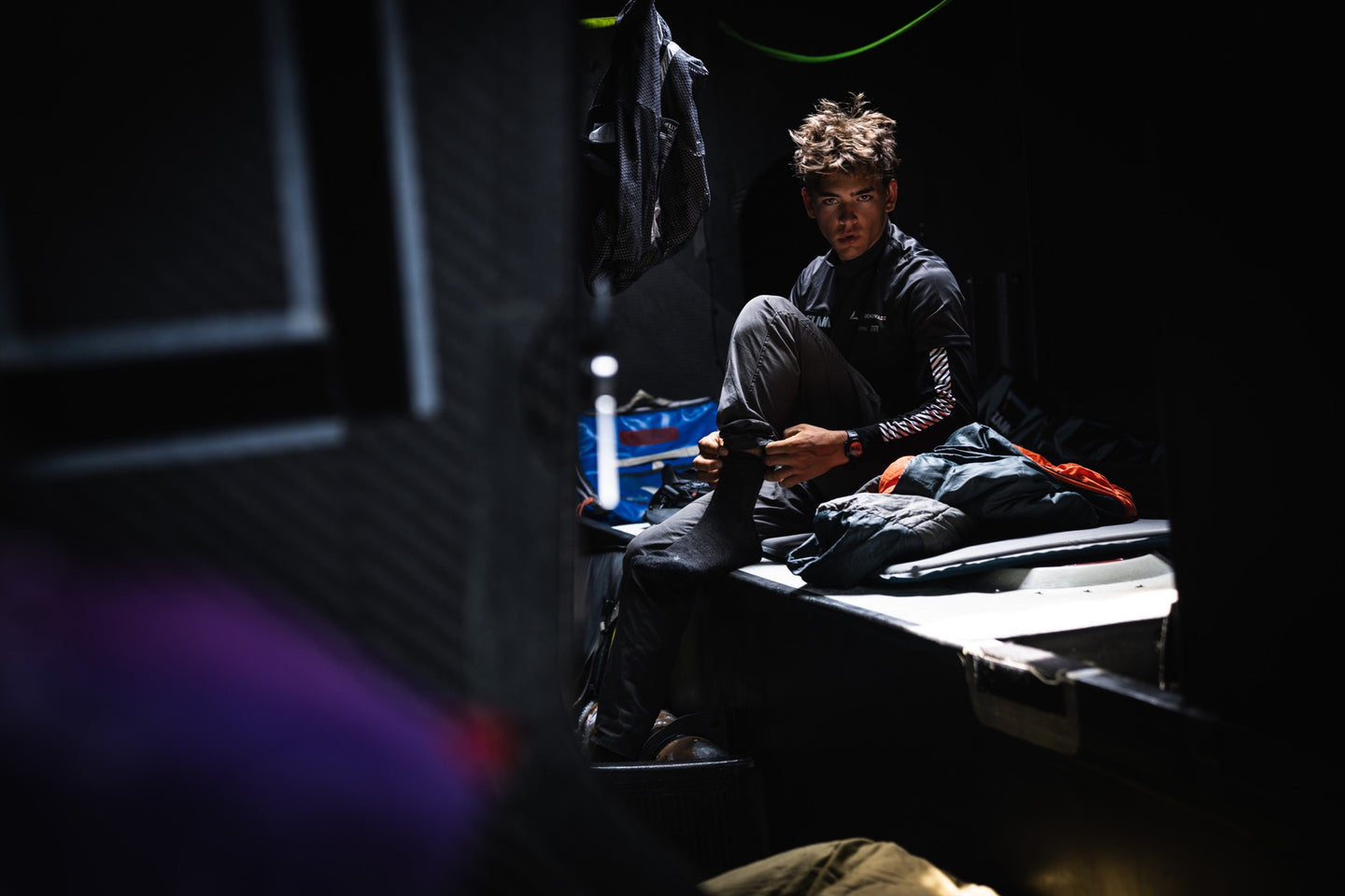 Below Deck - VO65 Sisi. Photo: Stefan Leitner