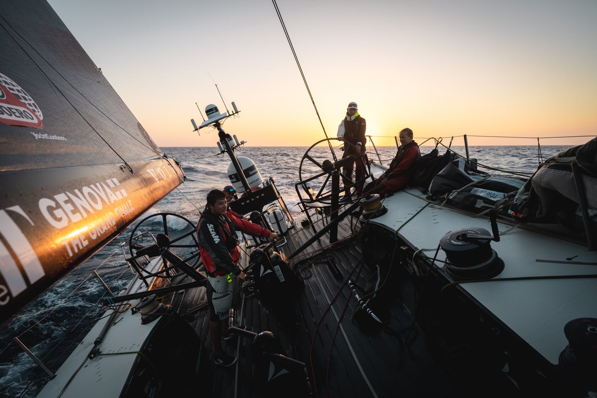 VO65 Sisi@The Ocean Race Sprint 2023. Photo: Stefan Leitner